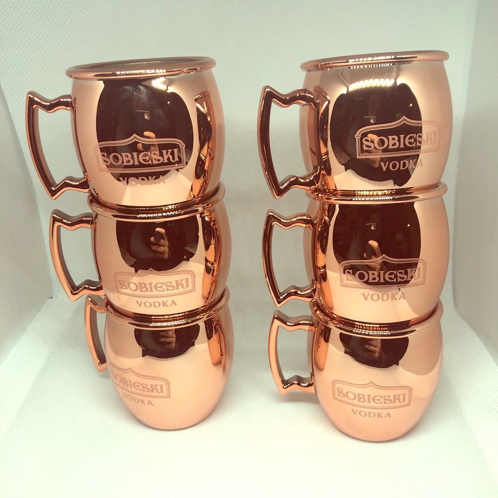 Sobieski Vodka Shot Mugs 6